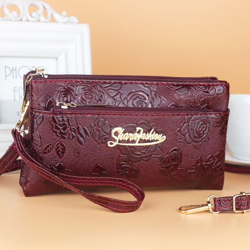 Bags New Style Women's 2025 Shoulder Crossbody Bag Fashion Street Stall Running Jianghu Mommy Double Layer Handheld Mobile Phone Bag Wholesale Bags New Style Women's 2025 Shoulder Crossbody Bag Fashion Street Stall Running Jianghu Mommy Double Layer Handheld Mobile Phone Bag Wholesale