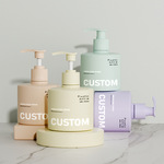 跨境爆款300ml洗手液瓶子高级感洗护瓶按压洗发水沐浴露分装瓶子