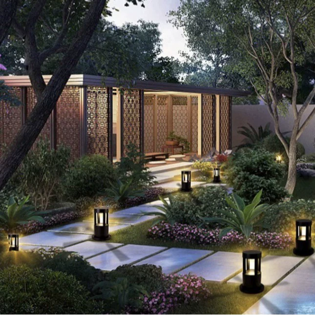 (Кросс-бордер) торговля, путешествия водонепроницаемые garden lights солнечно-заряженные, LED декоративные цветы для беседки, уличный фонарь
