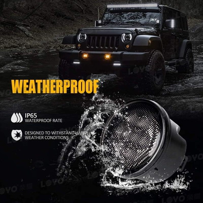 Suitable for Jeep Wrangler JK Dönmə işıqları