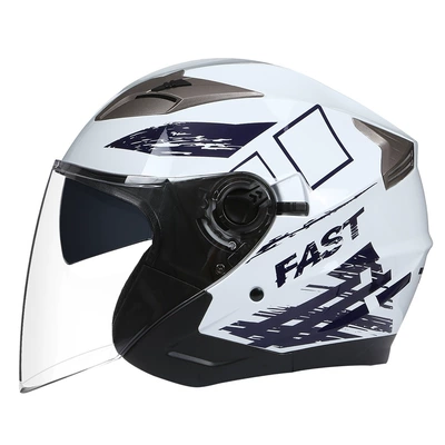 Cross-Border Sales, 3/4 Helmets, Half | Motosiklet kaskı (dəbilqə) - bailan-fast-m57-58