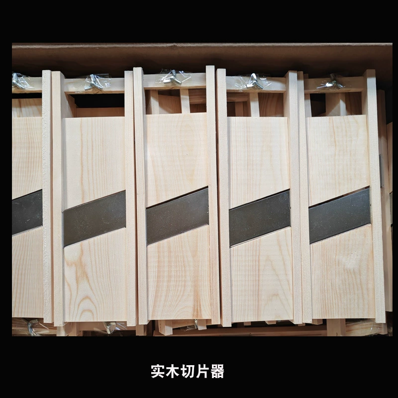 Бытовой коммерческий слайсер из цельного дерева, картофелечистка, инструмент для резки огурцов и моркови, многофункциональный слайсер