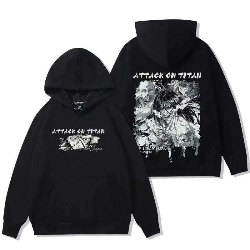 Attack on Titan Men's Hoodie Anime Hoodies Sudadera con capucha para hombre y mujer