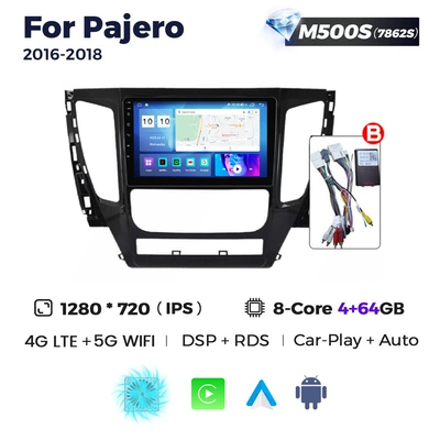 car Android smart | DVD Navigation - b-m500s-464-eight-core-netcom-7862