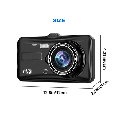 4inch Touch-Screen Dash Cam 1080P: Driving recorder