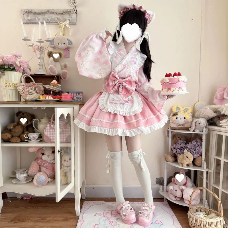 Летнее милая платье, стиль Lolita