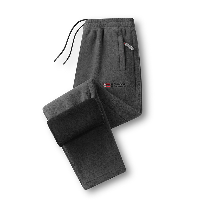 Pantalones de Forro Polar de Doble Cara para Invierno, 780g, Alta Calidad, Populares para Exportación, para Hombre y Mujer, Pantalones con Forro Polar para Mayor Calidez y Uso Casual.