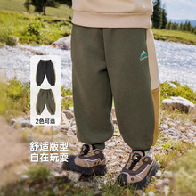 男童奥利绒运动长裤秋装秋冬款棉裤童装儿童宝宝加厚保暖秋季痞帅