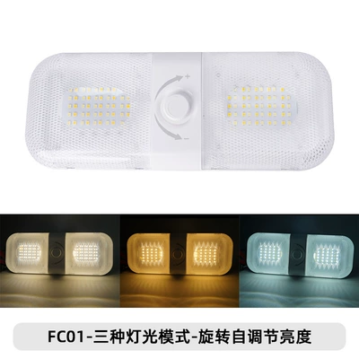 Source Factory Two-Color Rv Lights Suitable for Rvled Roof Lights, Interior Lighting, Reading Lights, Truck Compartment Lights (Other lights) - rv-lights-01-cross-border-exclusive-supply