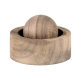 Black Walnut Round Ball Expanding Fragrant Wood Essential Oil Aromatherapy Ornaments Home Car Creative Gift Natural Wood Beads Wood Ball