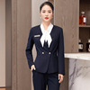 Women's navy blue suit
