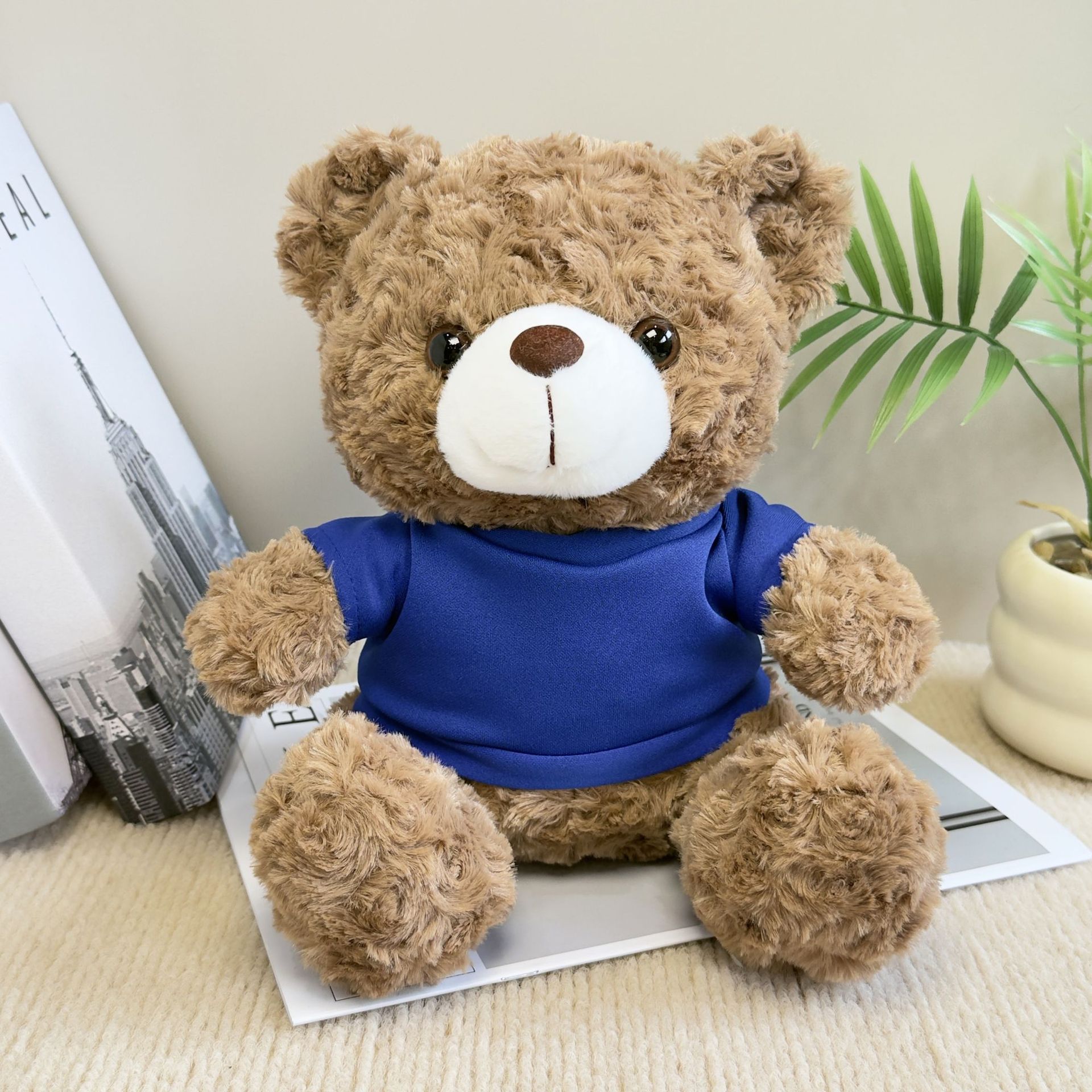 Osos de peluche abrazar osos muñecas muñecas agarrar muñecas regalo para niños impresión LOGO regalo juguetes de peluche