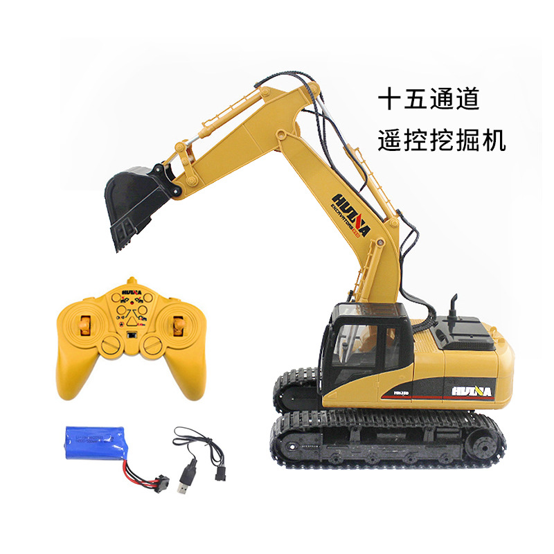 Unlimited rotating excavator