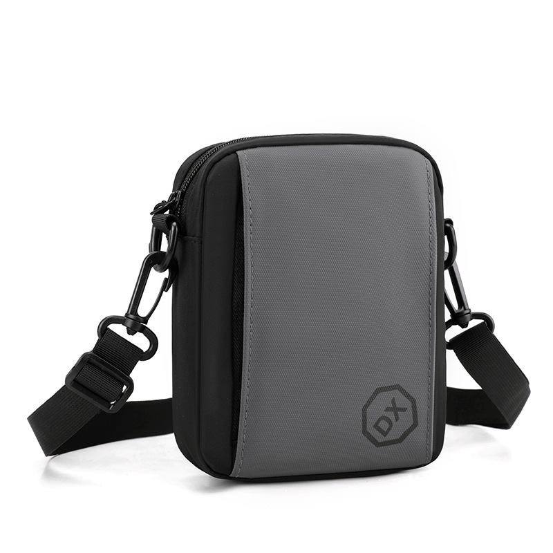 Men's crossbody bag with a high-end feel, small men's bag, travel bag, backpack, double-shoulder bag, multi-purpose men's crossbody bag undefined