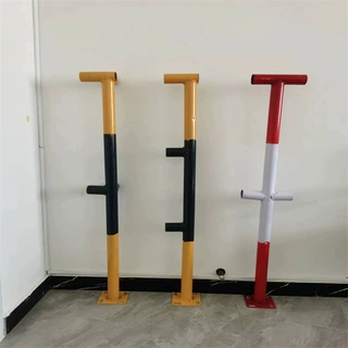 宇工厂定制建筑楼梯临边防护立杆  临时防护立杆 干字型 王字杆