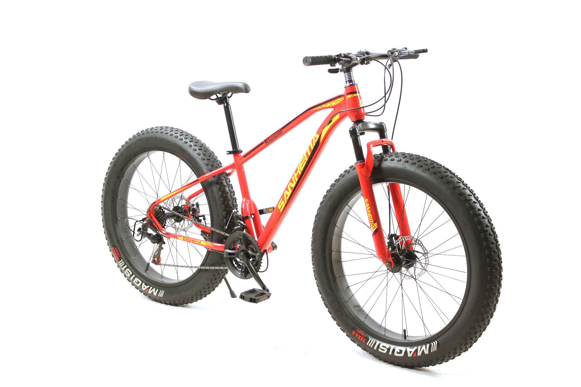 Neumáticos grandes de velocidad variable de doble absorción de impactos de punto de fábrica, bicicleta de montaña de 24/26 pulgadas, bicicleta de carretera todoterreno, bicicleta de nieve