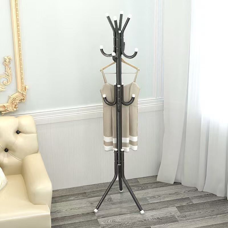hierro forjado percha de ropa casera percha de piso percha de ropa percha de vestíbulo percha de ropa percha de bolsa percha de almacenamiento