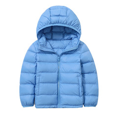 Children's light down jacket for boys and girls, short style, new style for babies, small children, medium children, large children, down inner lining, wholesale in autumn and winter 