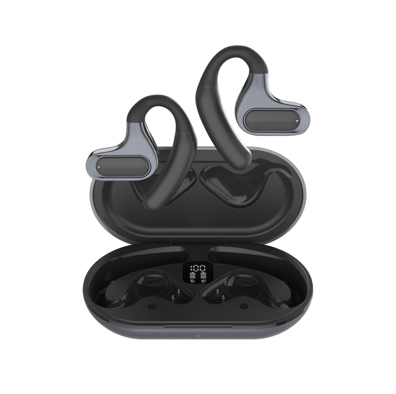 2025年最新モデルF8 Bluetoothイヤホン ワイヤレス耳掛け式 スポーツ向け 高音質 スマートノイズキャンセリング 華強北|undefined