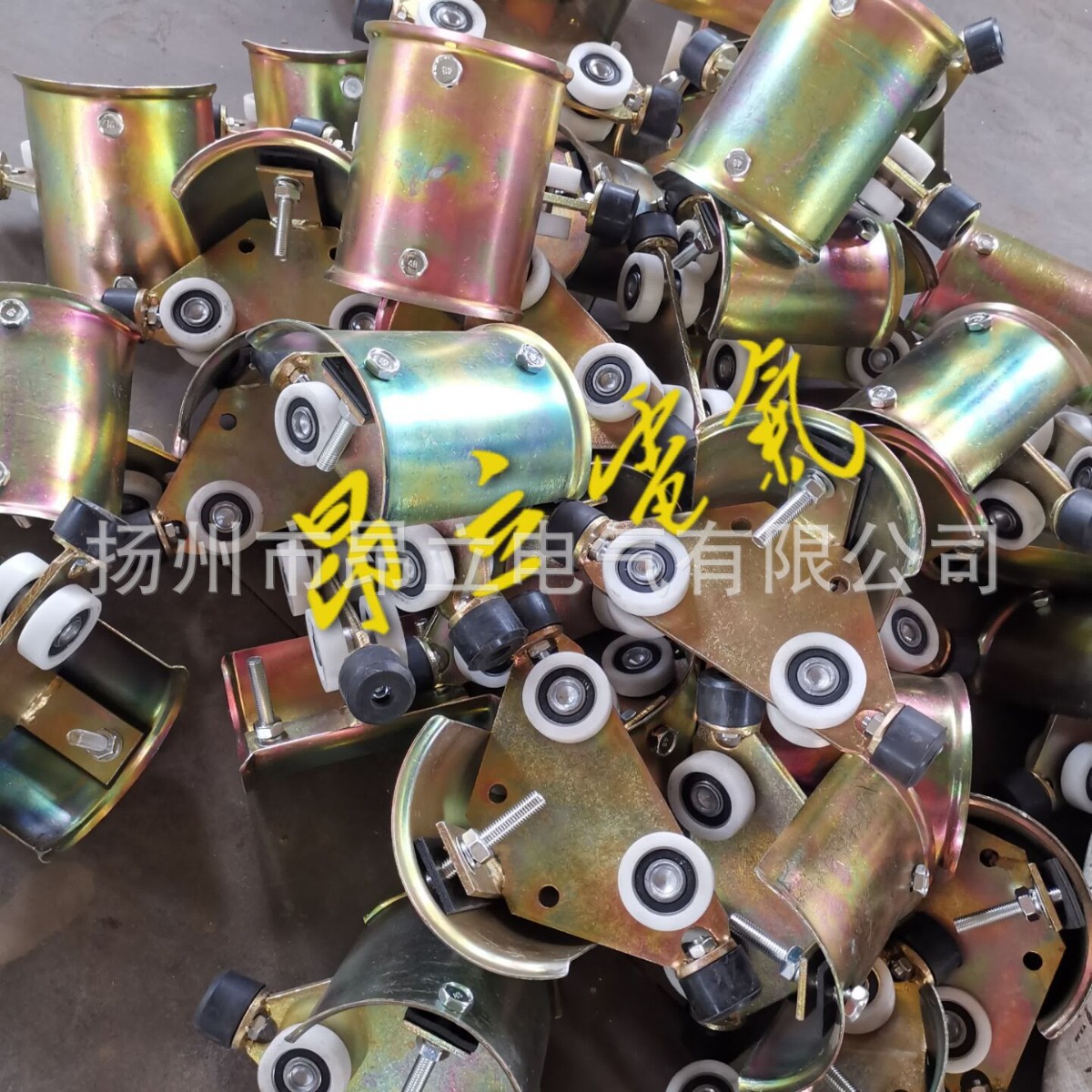 电缆滑线小车C型钢电缆滑车扁平电缆滑车DTC-60防爆电缆滑车 滑轮