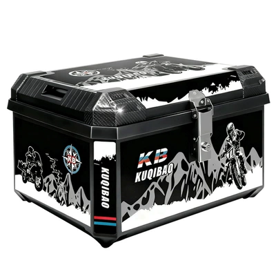 Motorcycle trunk: Box, Universal for Electric Vehicles