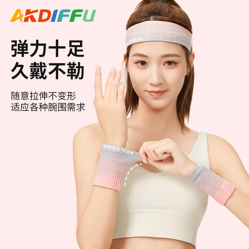 Brazalete deportivo, funda de muñeca, frota el sudor, esguince cómodo, muñequera, bádminton, tenis, funda para articulaciones, fabricante de cinturones absorbentes de sudor