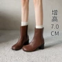 短筒秋冬增高百搭女鞋
