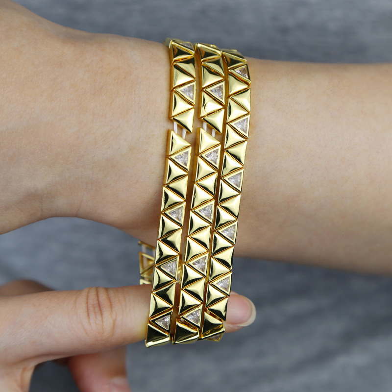 B419 铜 弹力绳手链 $11.99 包邮 (6)