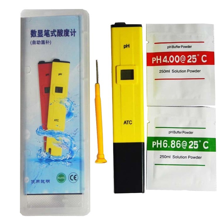 009PH计 pH测试笔 PH笔 ph检测笔 ph meter 精度0.1PH 亚马逊热卖