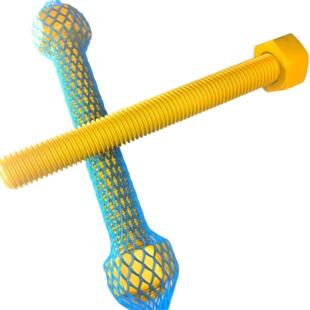 ����ASTM A193��׼B7M��˨PTFE��̼�p�^����