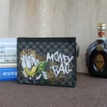 Black Check Tang Duck Square Bag