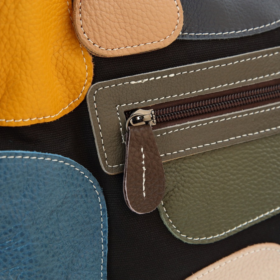 Retro Fashion Genuine Leather Handbag European American Style With Letter Print Large Capacity Women's Bag For Outdoor Use_voghion.com