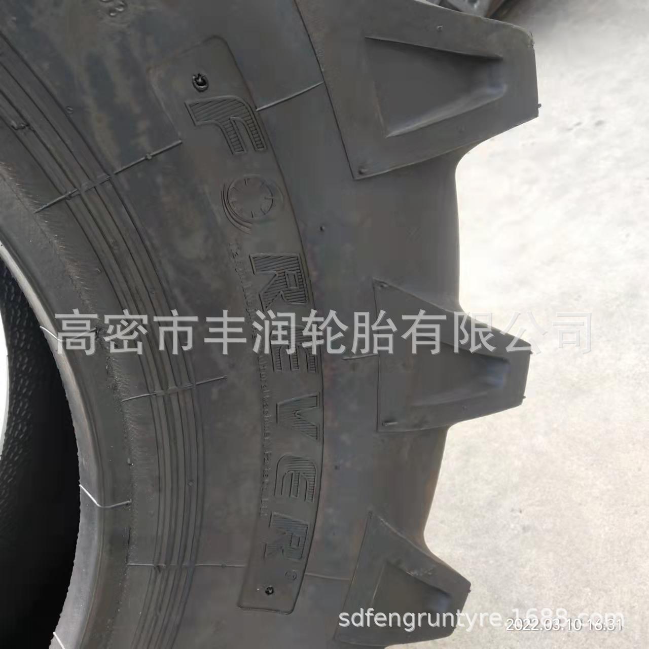 联合收割机轮胎15-24 人字花纹轮胎15-24轮胎 正品轮胎