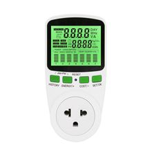 泰式背绿光款 图表式功率计量插座 家用电力监测仪 智能计费插座