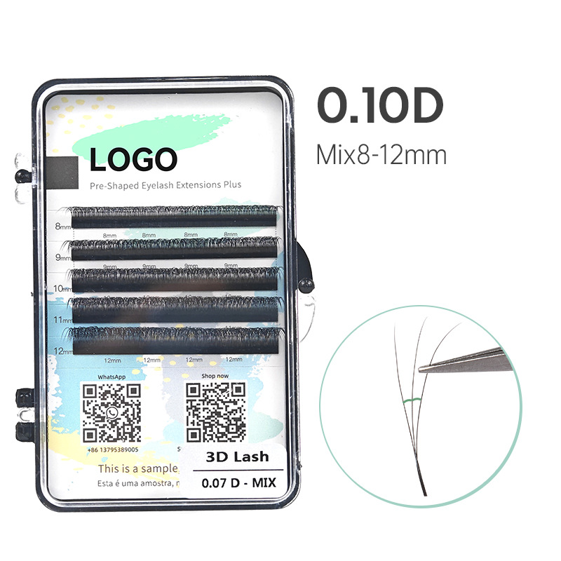 Fabricantes de flores de veludo pequeño trolevo de cuatro hojas injerto transfronterizo pestañas falsas 3D4D5D super suave tienda de pestañas especiales