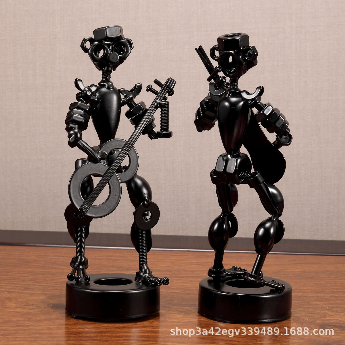 Металлические ремесла креативные железные черепа группы домашний офисный декор персонализированные подарки