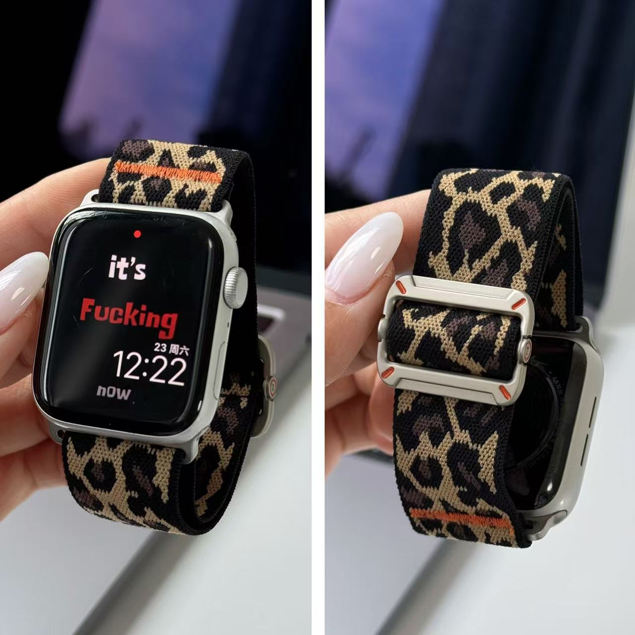 Mechanical Tooling Loop Nylon Strap for iwatch10 Apple Watch applewatch98se Sport