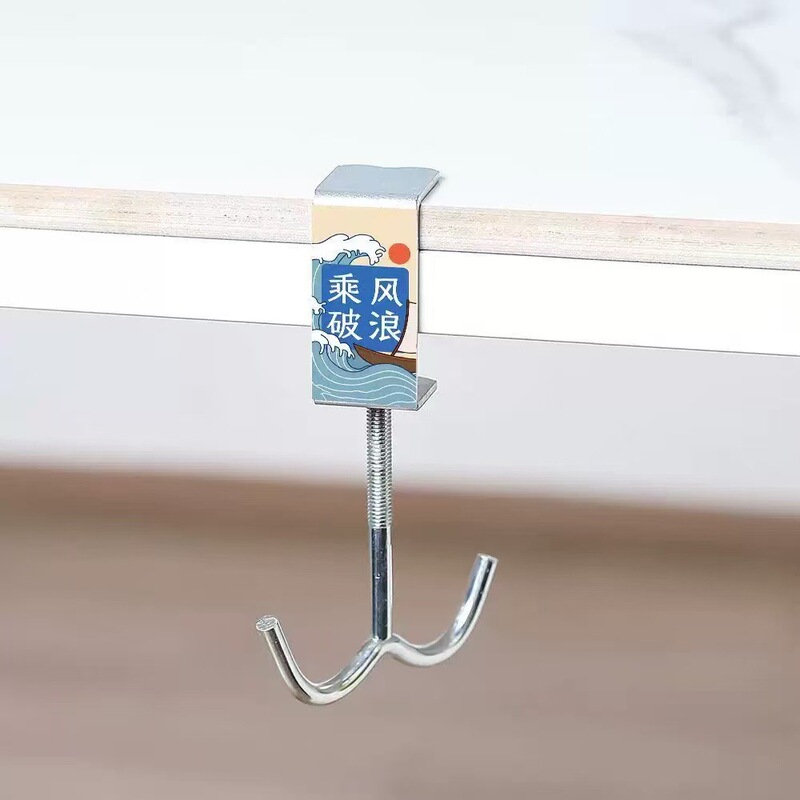 かばんは机の端の神器の机のフックの寮のリュックサックの専用のデスクトップの学生の事務室を掛けて机のそばを掛けます。|undefined