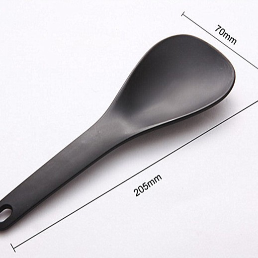 Cuchara para arroz antiadherente de aleación, espátula para arroz, cuchara para sopa, cuchara para sopa japonesa y coreana, cuchara para fideos, cuchara para servir, vajilla doméstica, resistente a altas temperaturas.