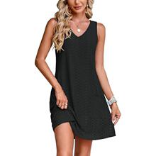 U 60123 Ripped Fleece Sleeveless Bodycon Dress �ƶ�ĥë����
