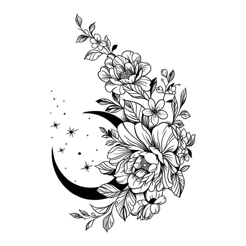 オリジナルの高級感のある英語のアルファベットの紋章は防水の男女の持続的なシミュレーションの鎖骨の半永久の草本のジュースの紙を貼ります。