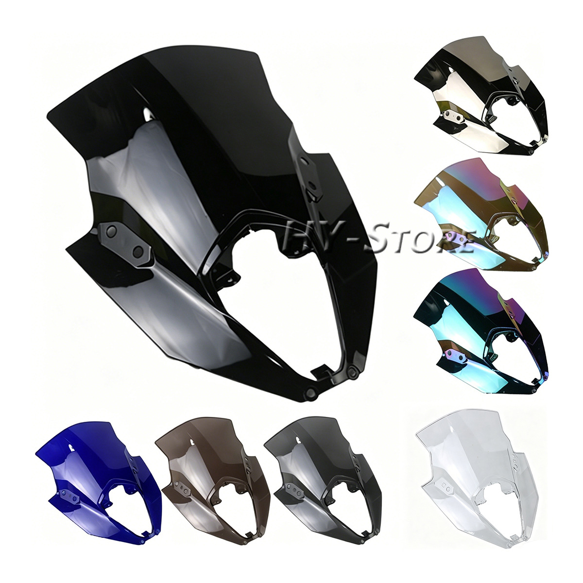 Suitable for Kawasaki Ninja650 ER6F 2020-2025 windscreen modification, windshield, windscreen deflector