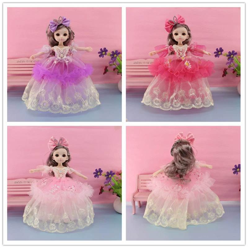 Family realistic trend toy, girl doll, wholesale, new collection, 23 cm, Birthday gift