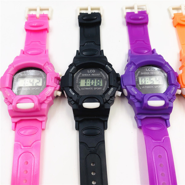 Cartoon digital watch for boys and girls