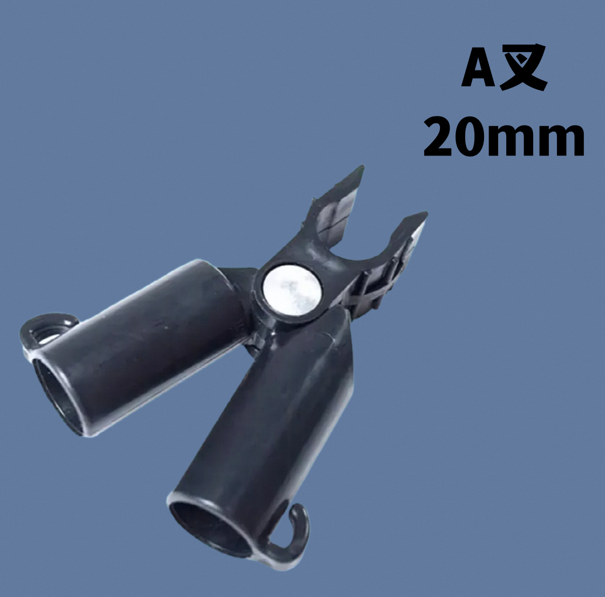 Conector de la hebilla de la siembra de hortalizas y flores de efecto invernadero tubo redondo de ratán escalada de plástico recubierto tubo de acero accesorios de jardinería