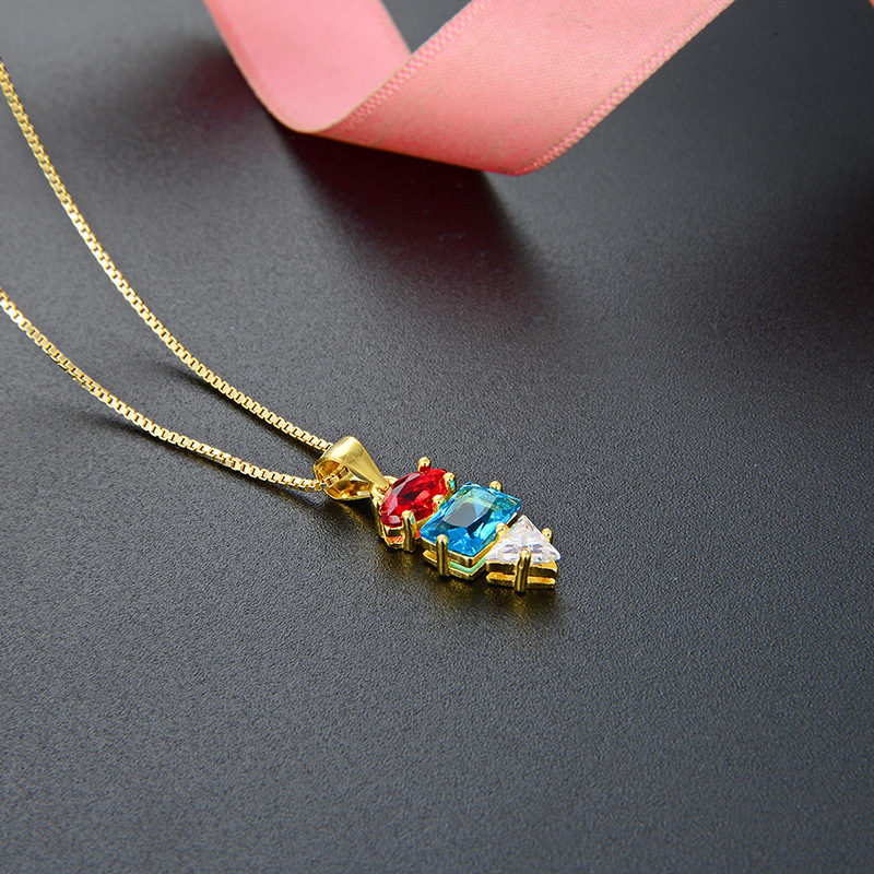 Transfronterizo nuevo europeo y americano exagerado moda colgante s925 plata esterlina personalizada clavícula cadena collar mujeres joyería de plata al por mayor