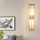 Медное бра, светильник для спальни подходит для лестницы для коридора для гостиной, китайский стиль, легкий роскошный стиль, защита глаз