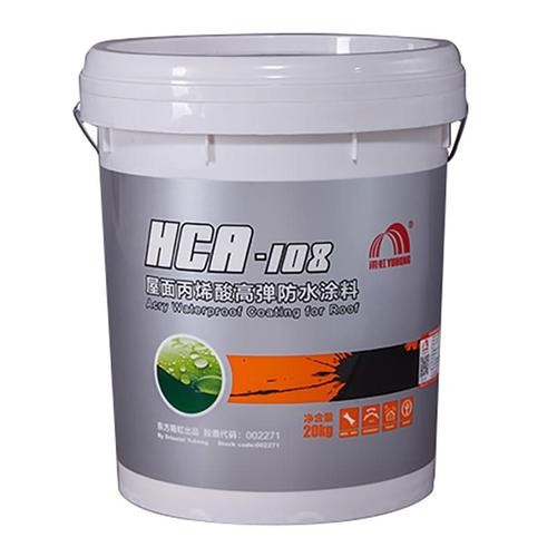 东方雨虹108防水屋面防渗高弹丙烯酸防水涂料卫生间防水材料