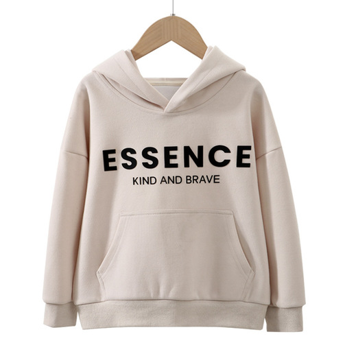 Youth Hoodie Spring and Autumn New Korean Style Trendy Kids Hooded Sweatshirt for Boys and Girls Middle Size Outerwear T-shirt New Arrival
