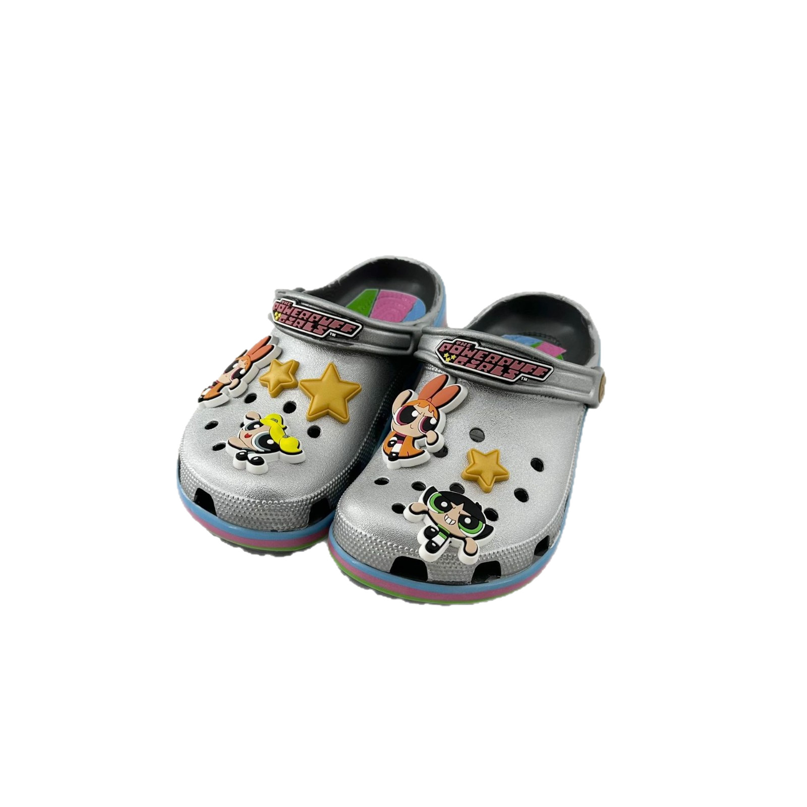 "Flying Little Girl" nuevos zapatos de playa de marca compartida, zapatos para padres e hijos, zapatos con agujeros para todo fósforo al aire libre, sandalias y zapatillas simples